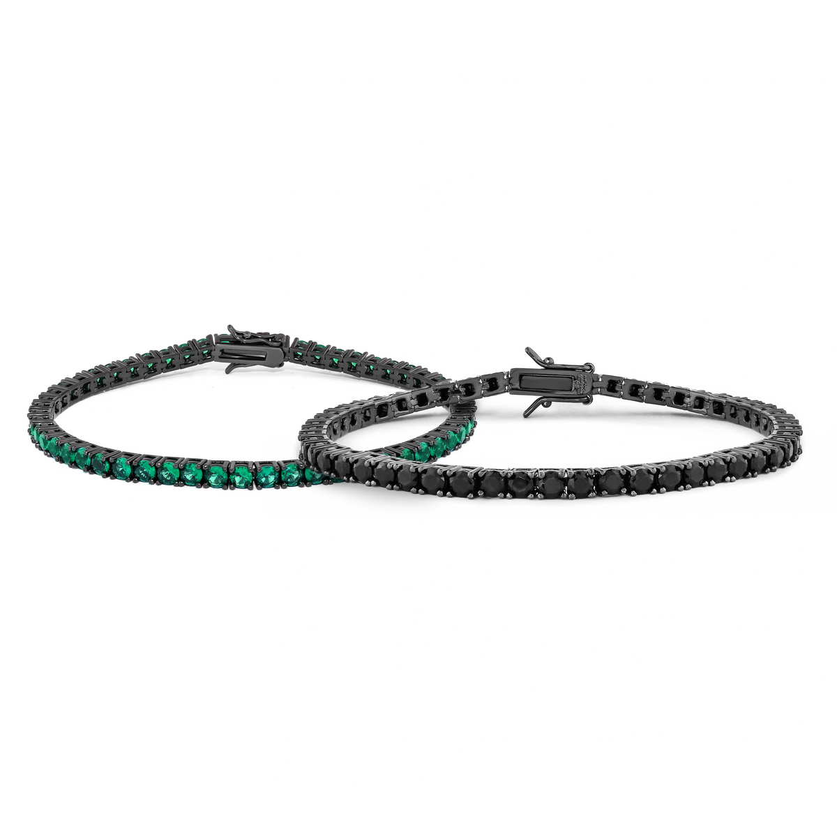 Set 2 Tennis Bracelets