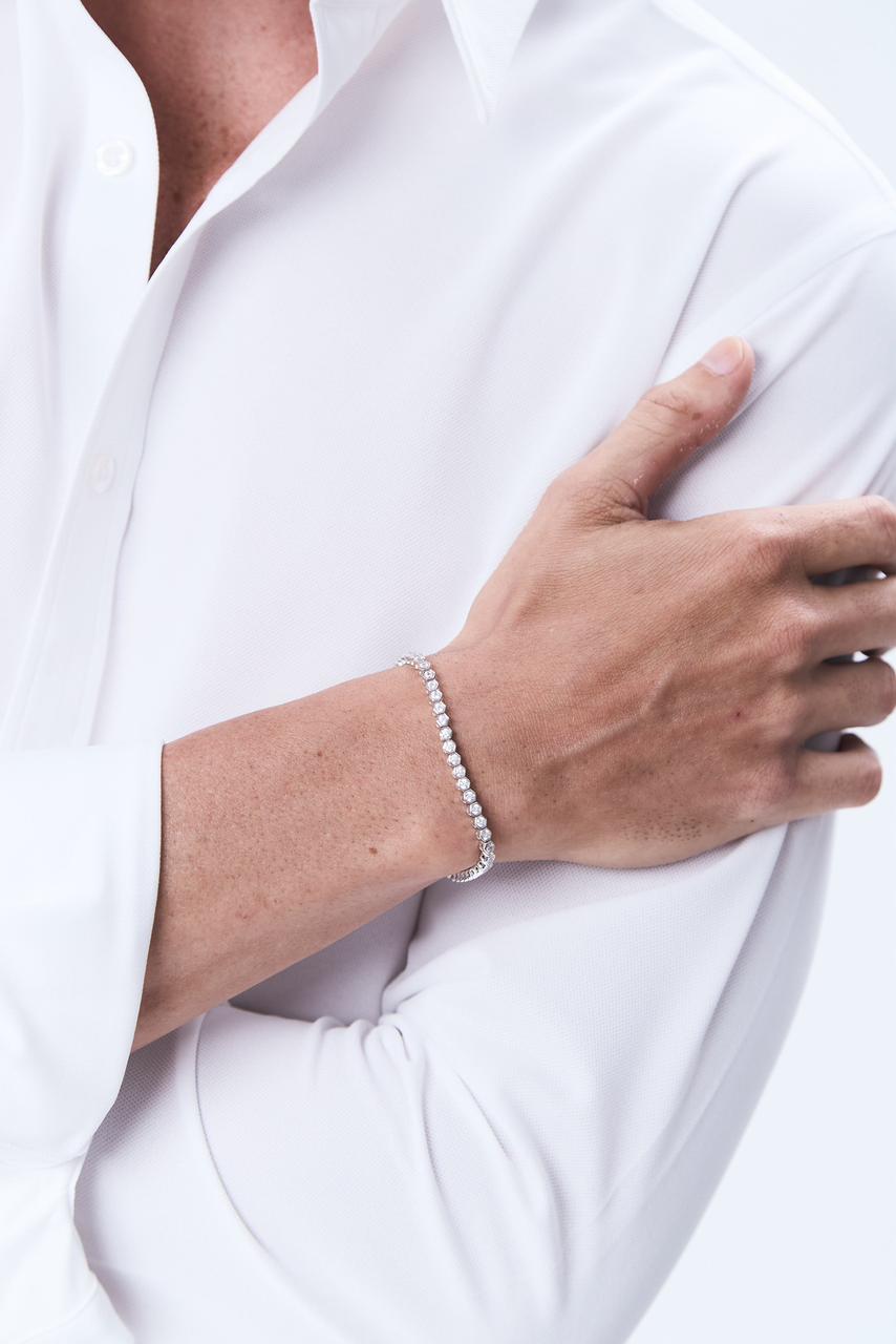 Tennis Bracelet Cedric White