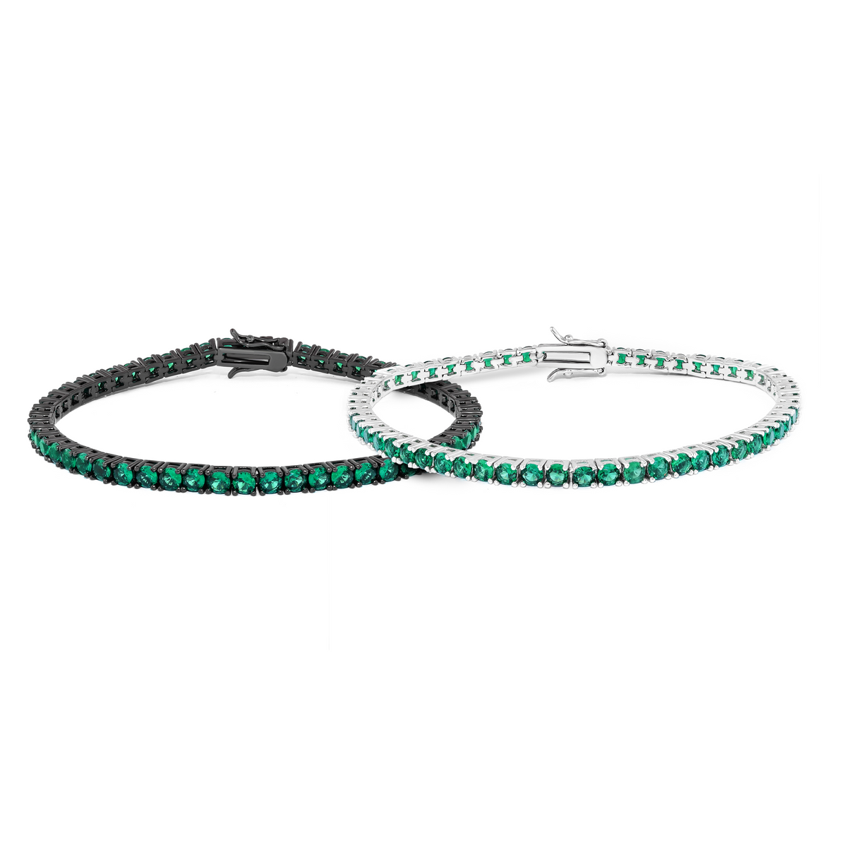 Set 2 Tennis Bracelets