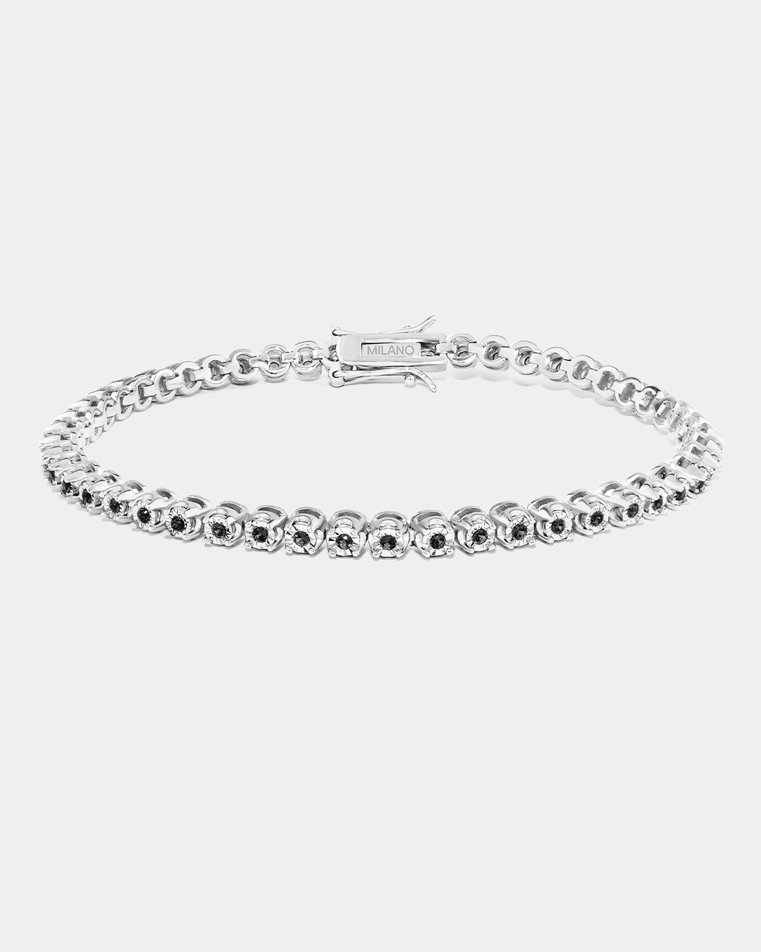 Tennis Bracelet Milano Black