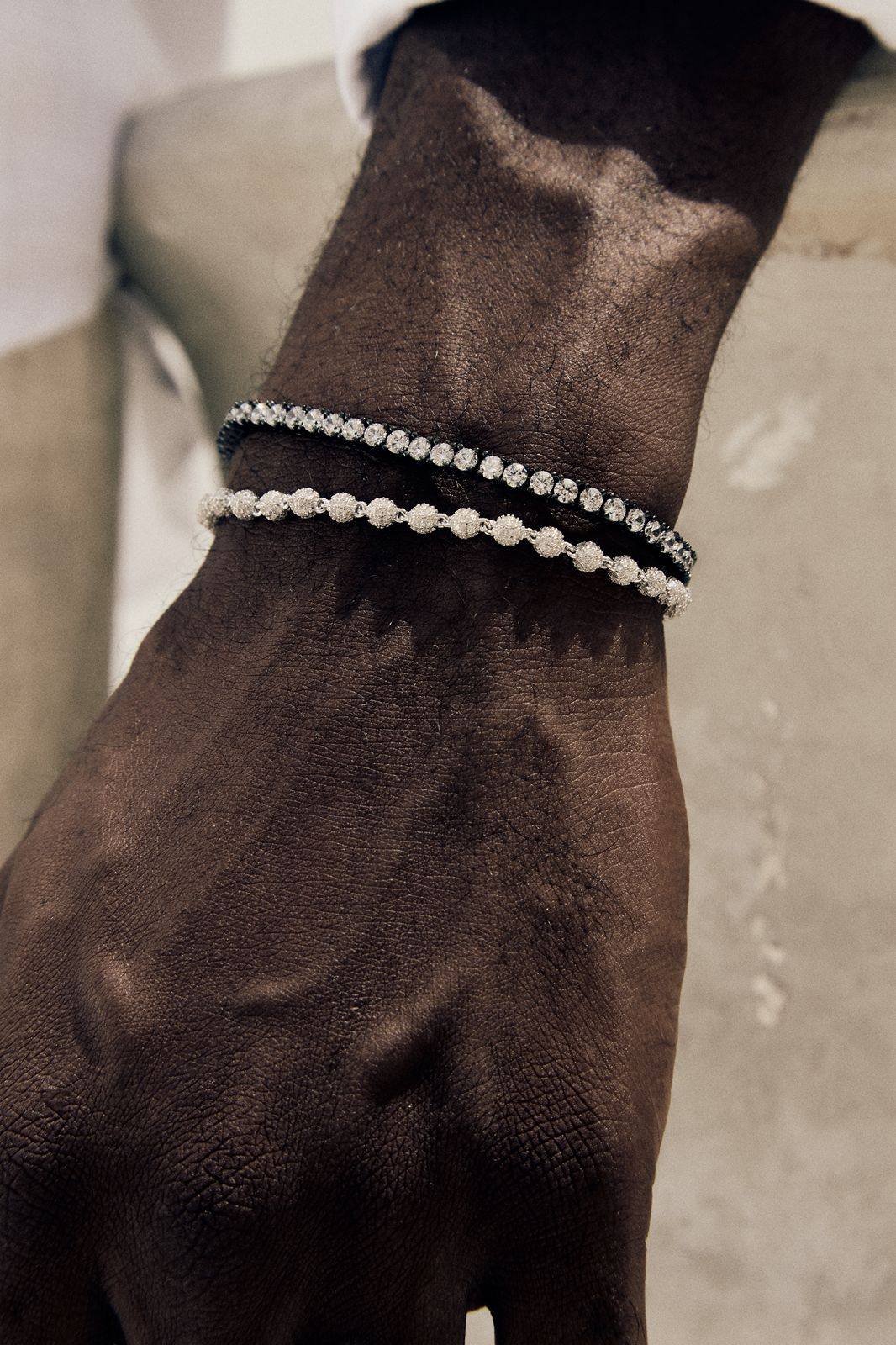 Tennis Bracelet Notte White