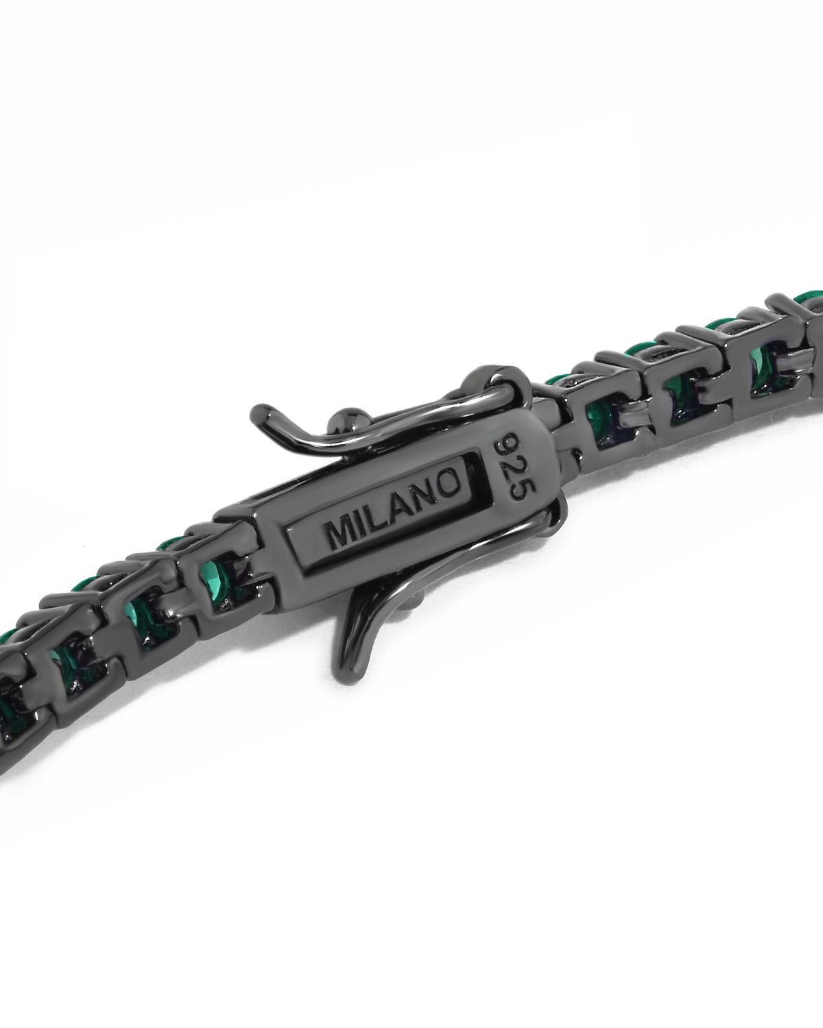 Tennis Bracelet Black Smeraldo
