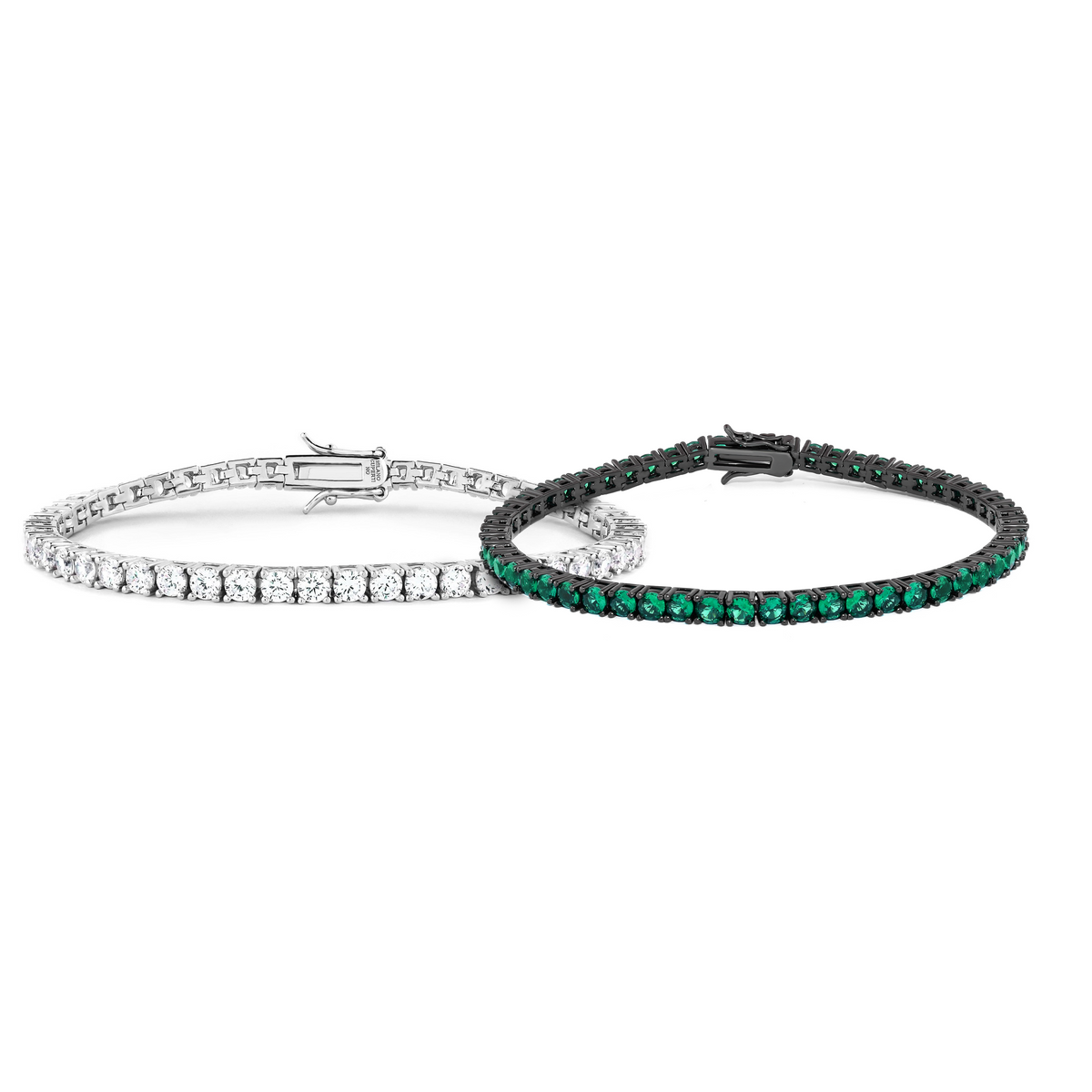 Set 2 Tennis Bracelets