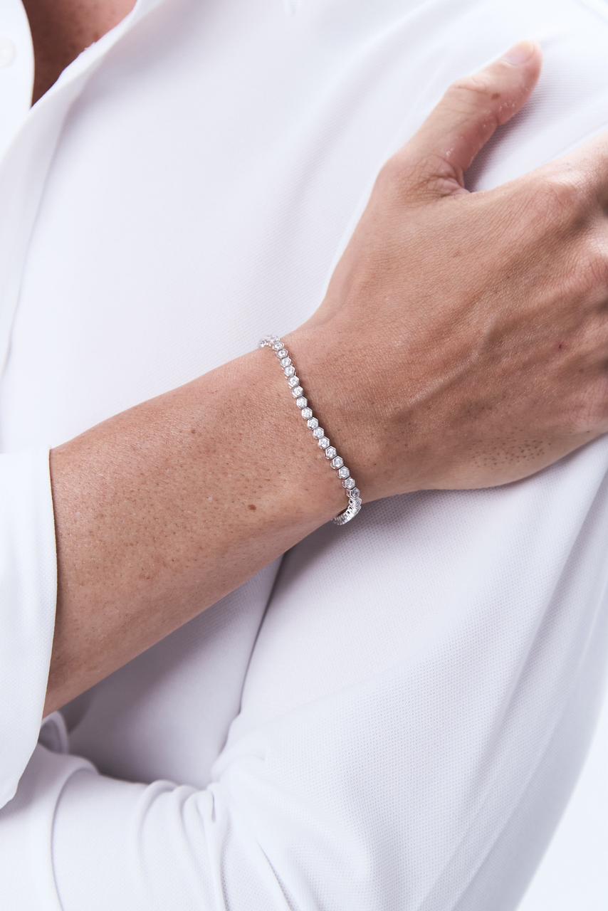 Tennis Bracelet Cedric White