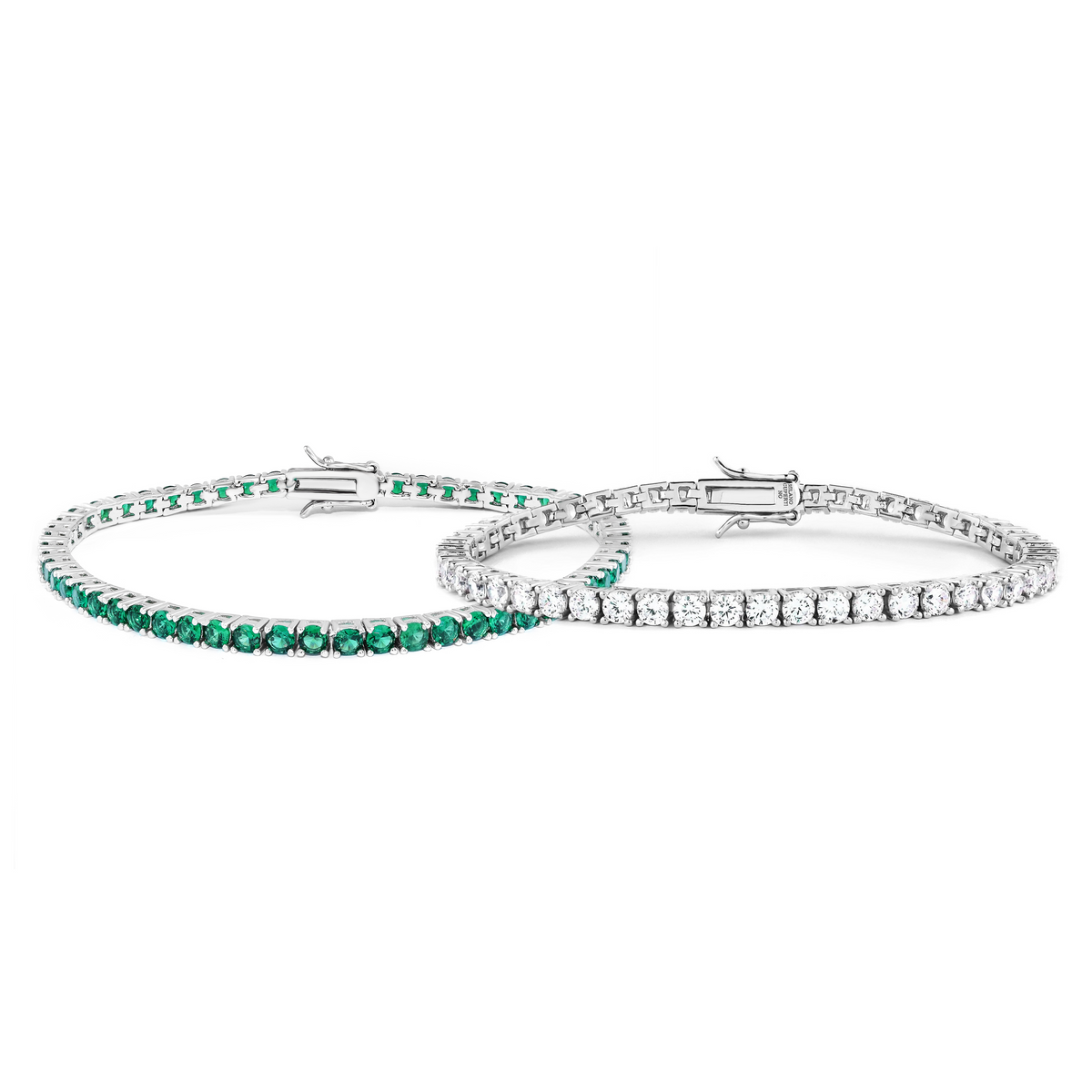 Set 2 Tennis Bracelets