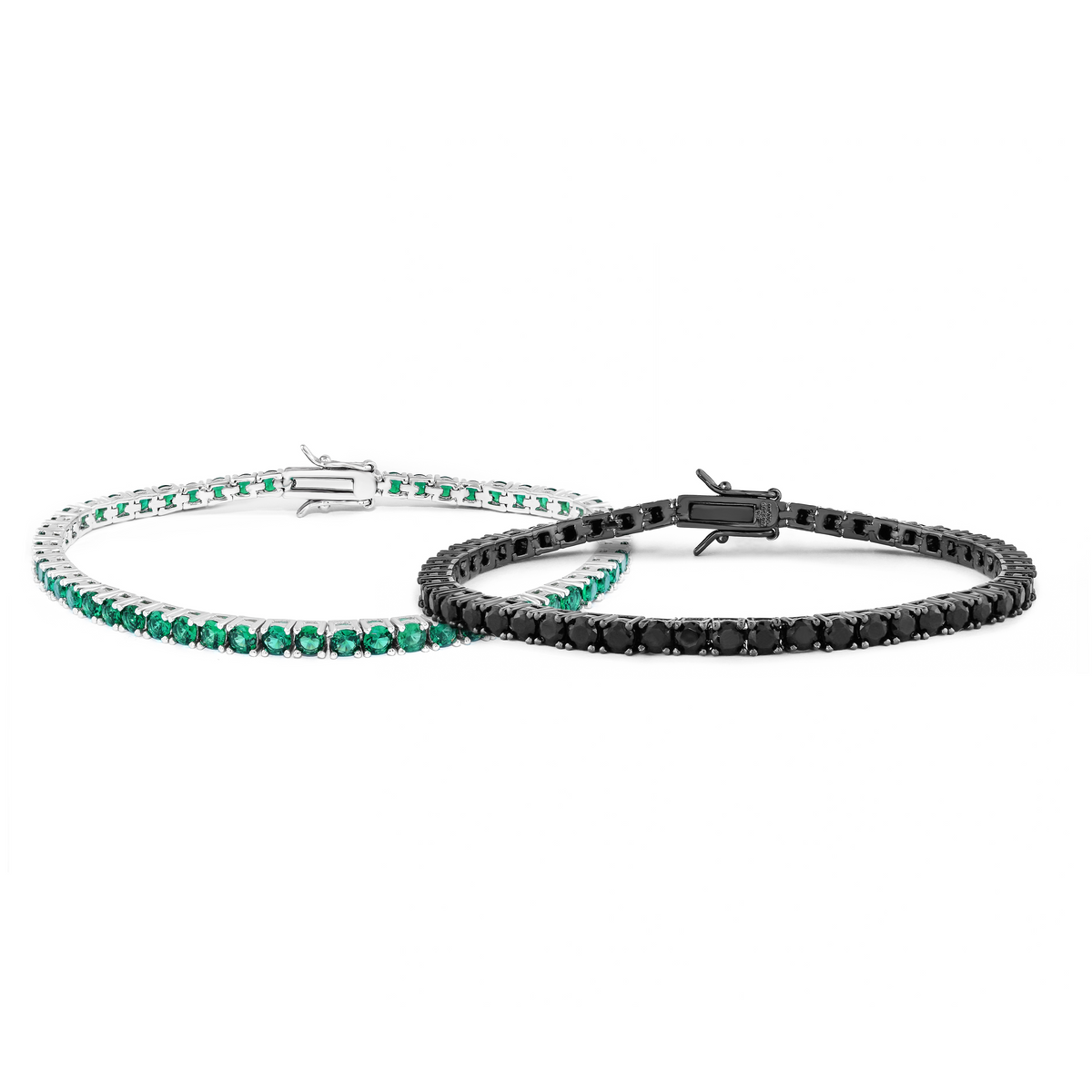 Set 2 Tennis Bracelets